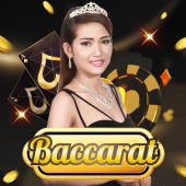 Baccarat A black scatter live casino game