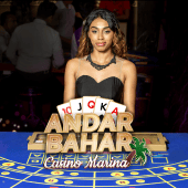 Casino Marina Andar Bahar black scatter live casino game