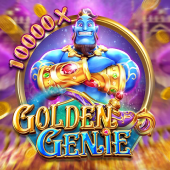 Golden Genie black scatter slot game