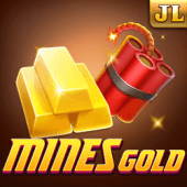 Mines Gold black scatter slot game