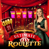 Ultimate Roulette black scatter live casino game